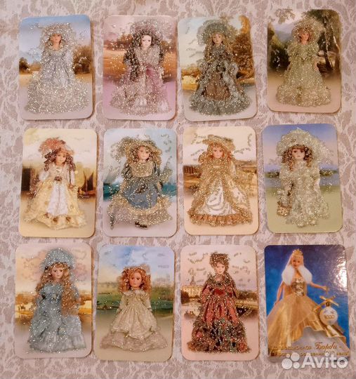 Календарики куклы, феи, цветы