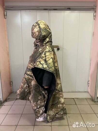 Пончо военный дождевик от тепловизора