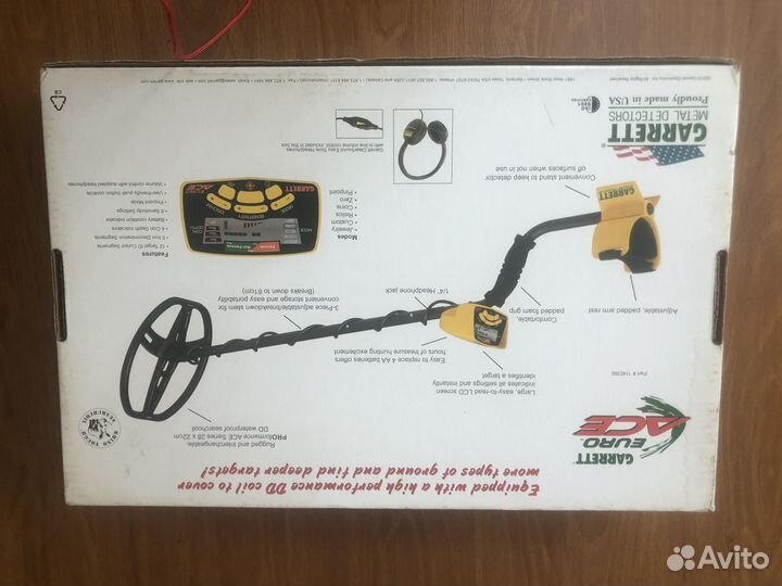 Металлоискатель garrett ACE 350 euro
