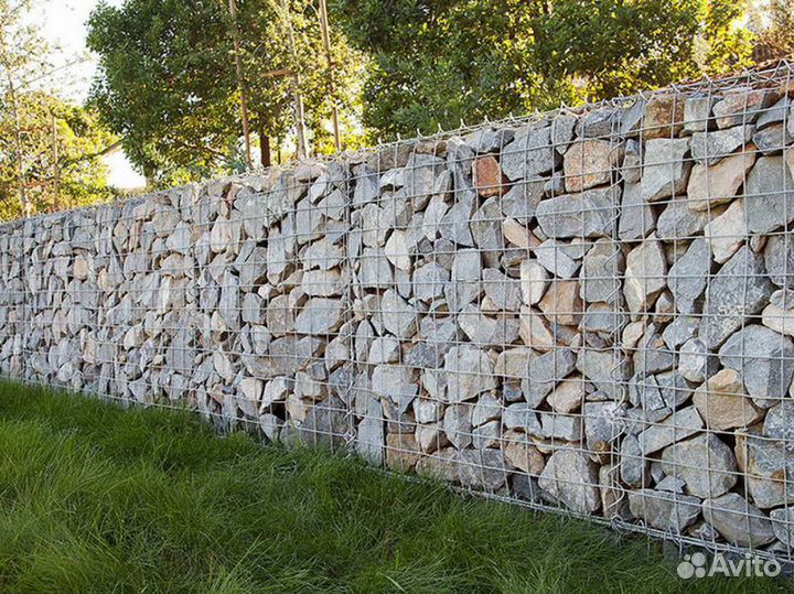 Сетка оцинкованная для габионов