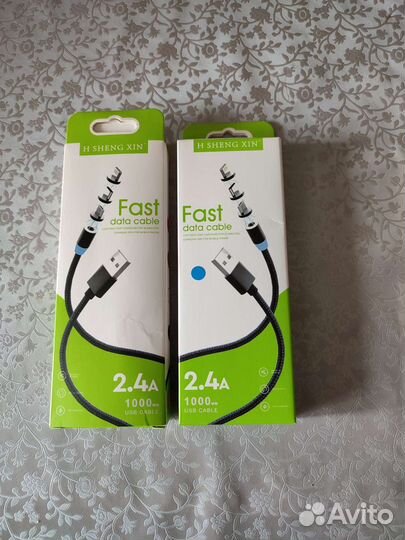 Магнитный кабель для телефона 3в1