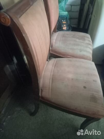 Кресла 2шт, стулья 2 шт, козетка