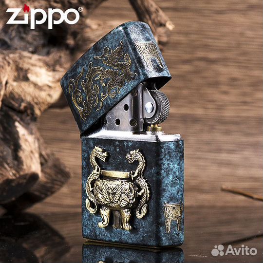 Zippo с драконами