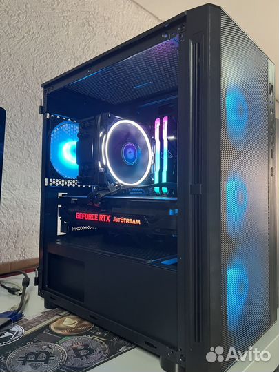 Игровой компьютер RTX3070 ryzen 5 5600 512 16gb