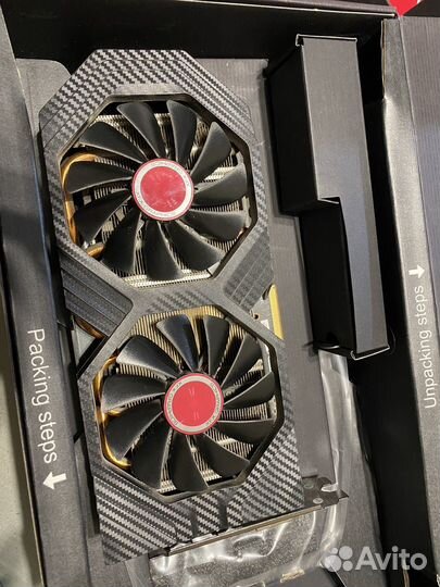 Видеокарта rx580 8gb xfx
