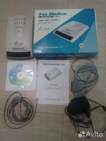 Модем факс Acorp V92/V44