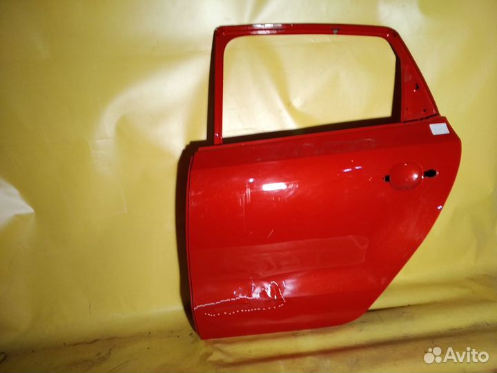 Дверь задняя левая для VW Polo (HB) 2009)