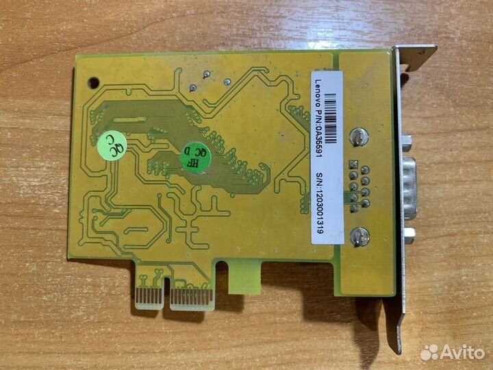 Контроллер COM-порта Lenovo PCI-E 1x