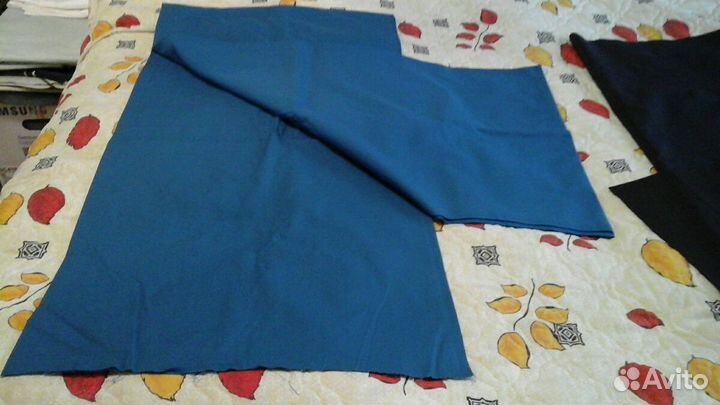 Ткань плащёвка цвет морской волны 4м