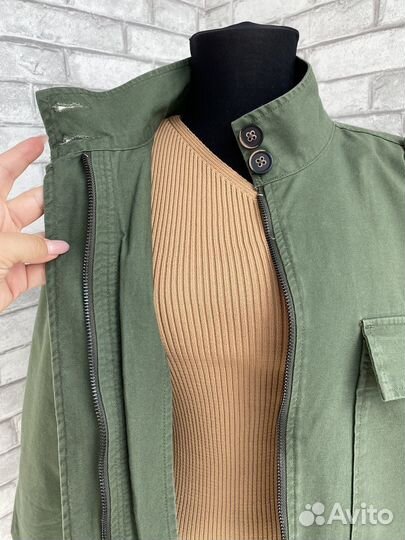 Куртка/рубашка в стиле милитари zara s