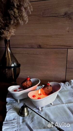 Свеча с капибарой