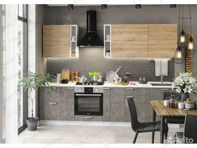 Новая кухня. Цена за кухонный гарнитур на фото