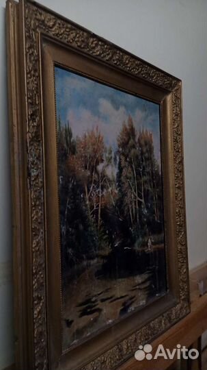 Картина маслом на холсте пейзаж
