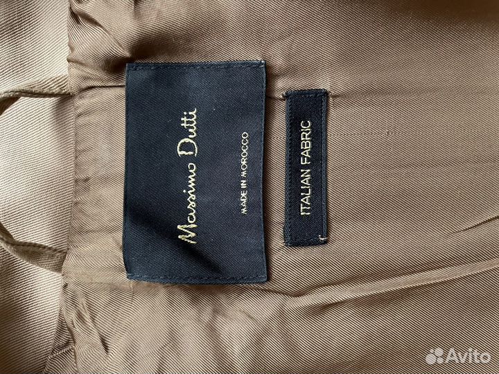 Massimo dutti тренч женский