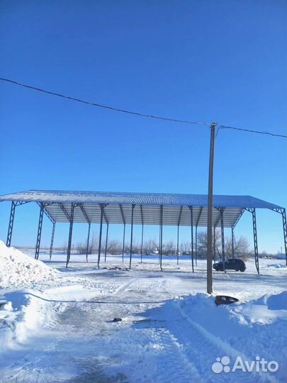 Каркас ангара 18х30м. Тип С