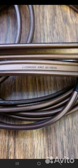 Van den Hul D 352 Hybrid banana Gold 2по3м