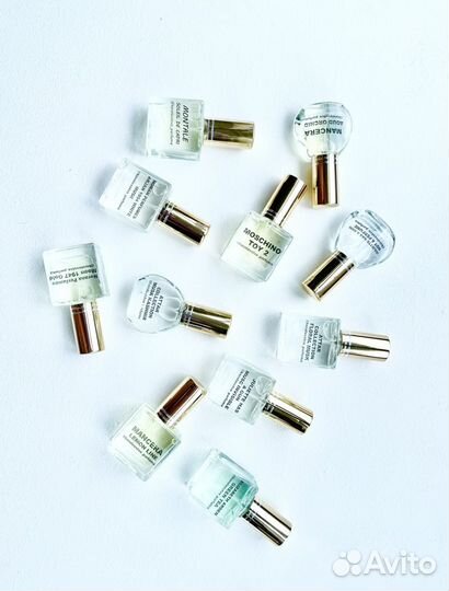 Отливанты оригинальной парфюмерии