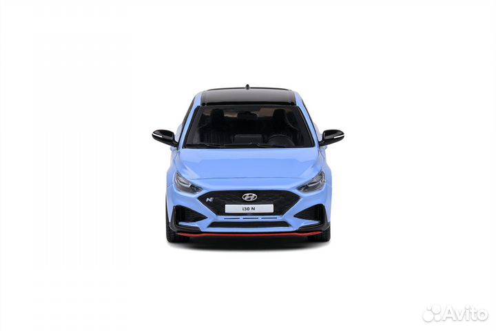 1:43 Hyundai i30 N Performance Blue 2022 - Solido