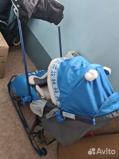 Санки коляска Ника 7-2