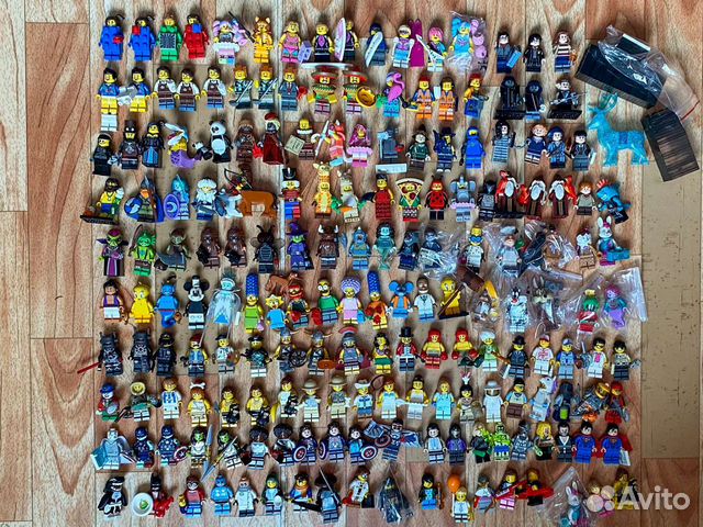 Lego фигурки minifigures коллекционные