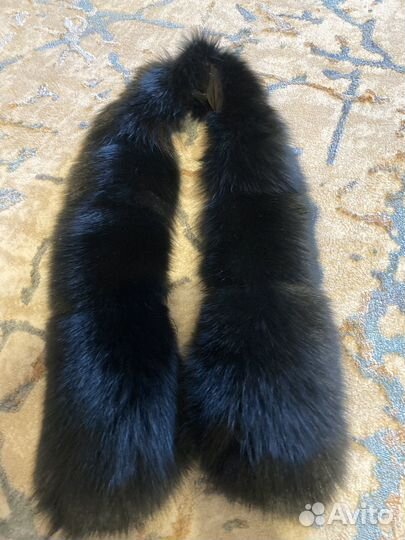 Меховой воротник песец