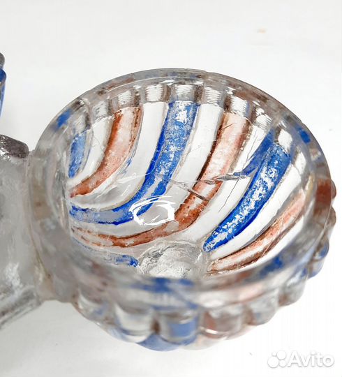 Менажница/ столовый прибор для специй. Стекло