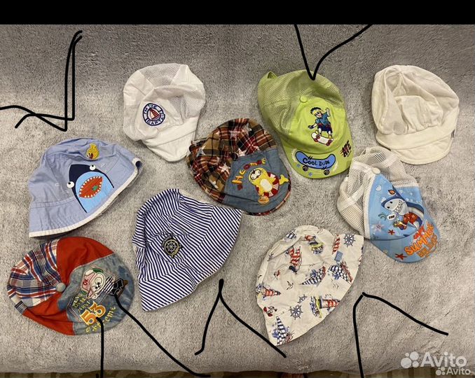 Кепка панамка бейсболка adidas 47 до 53 р 12 шт