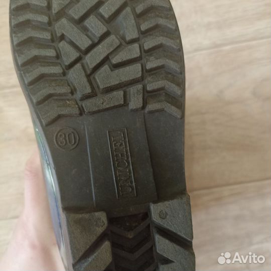 Детские резиновые сапоги 30