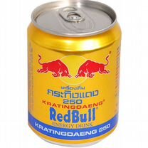 Red Bull Original Gold Energy Krating Daeng 250мл