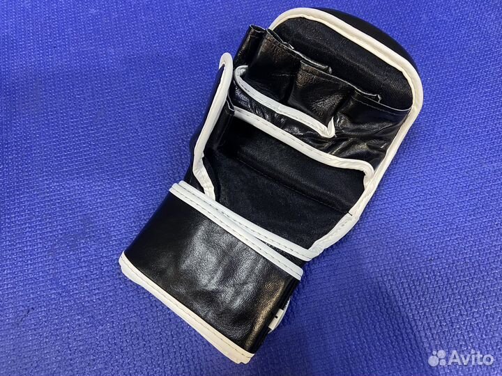 Перчатки Крабы мма Fairtex (Союз мма России) кожа