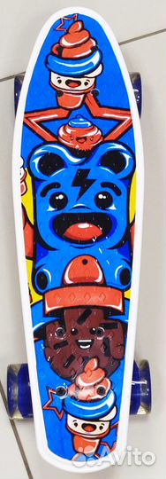 Скейтборд Пенниборд принт
