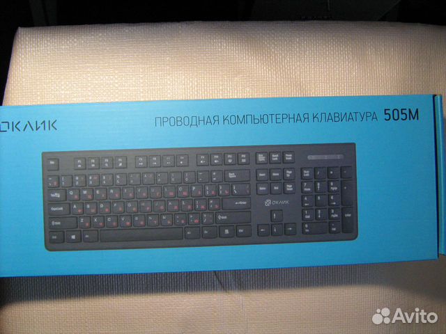Kлавиатура Oklick 505M + мышь Genius DX-120