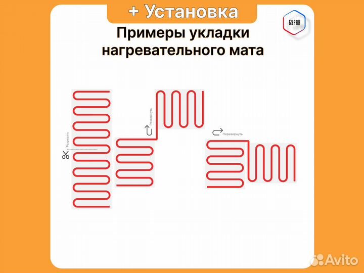 Теплый пол Russian Heat 15 кв.м