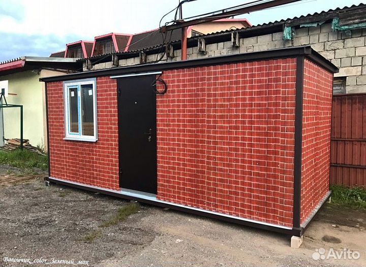 Вагончик бытовка 6 x 2.4 м