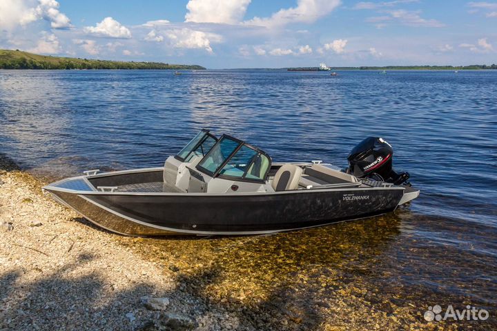 Volzhanka 44 Fish ноябрь новая лодка