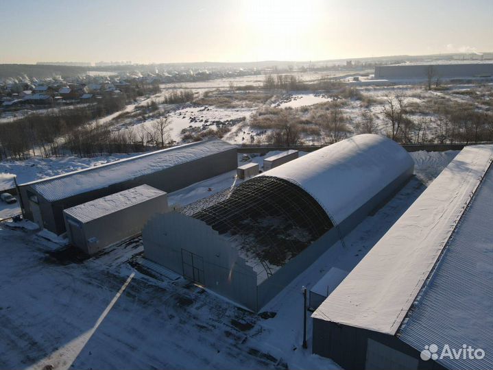 Ангар под ключ 20х50м. от производителя