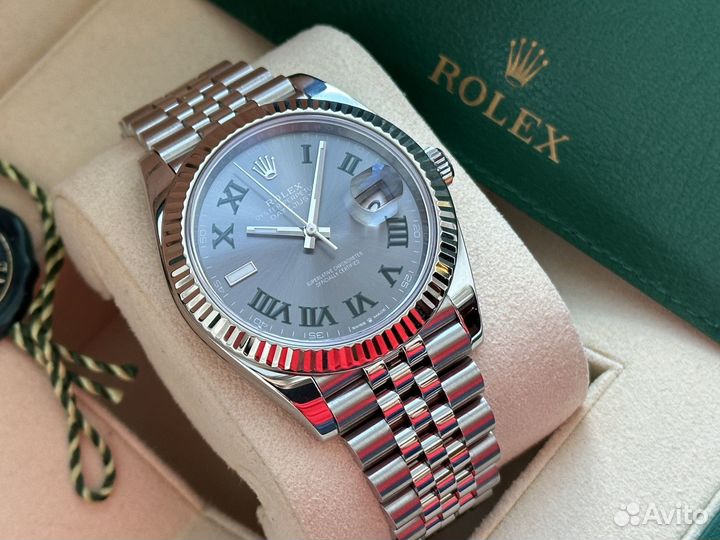 Rolex Datejust Wimbledon Dial Jubilee 41mm
