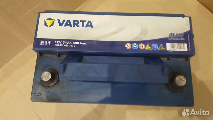 Аккумулятор Б/У Varta E11 74Ач 680А