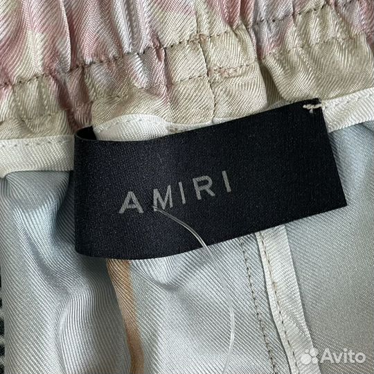 Шорты Amiri Cherub Silk Shorts