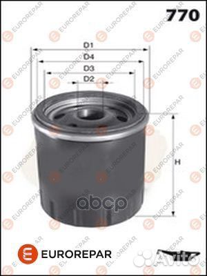 Фильтр масляный E149128 eurorepar