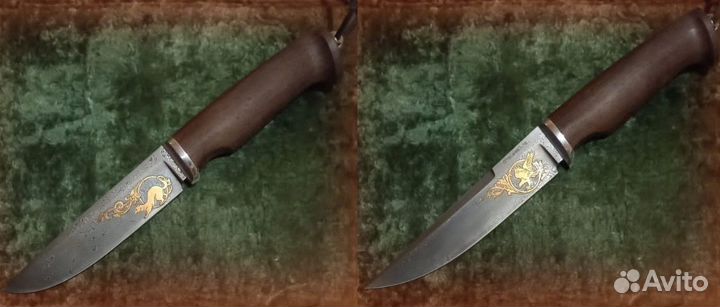 Ножи. Коллекция. Дамаск. Охота