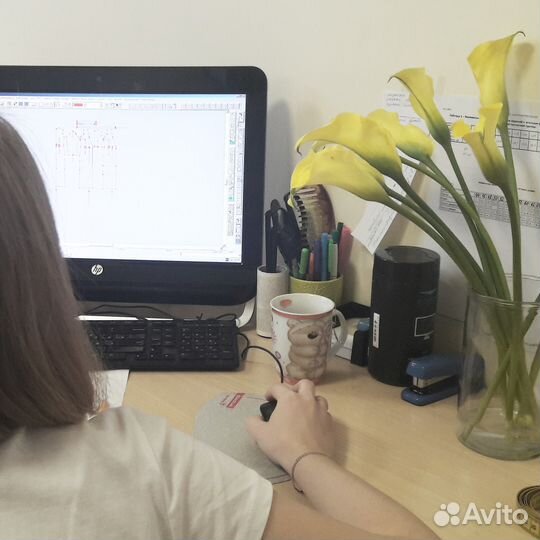 Конструктор одежды. Лекала с пошивом образца