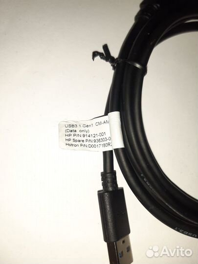 Новый Кабель HP USB 3.1 Gen 1 USB Type-C