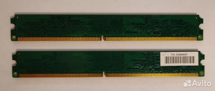 Оперативная память Transcend 1G DDR2 800 dimm