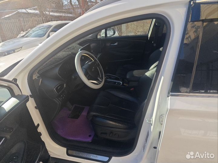 Hyundai Santa Fe 2.2 AT, 2019, 200 000 км