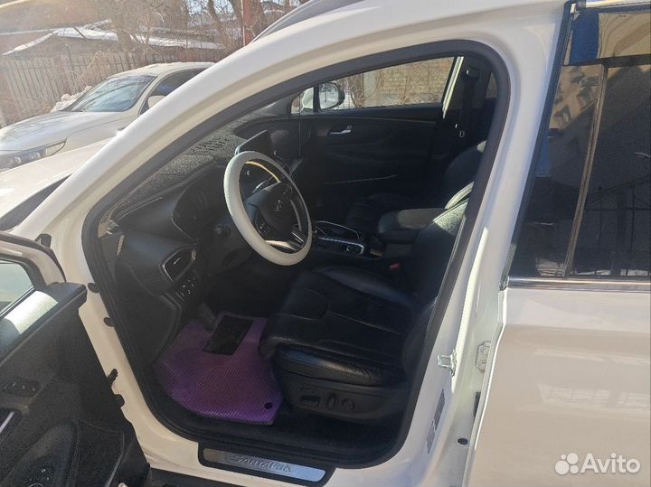 Hyundai Santa Fe 2.2 AT, 2019, 200 000 км