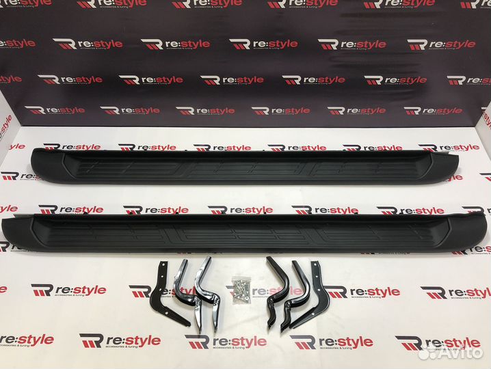 Пороги Toyota Hilux Pick Up с 2016 K1918