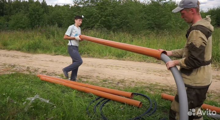 Септик под ключ в Небуг