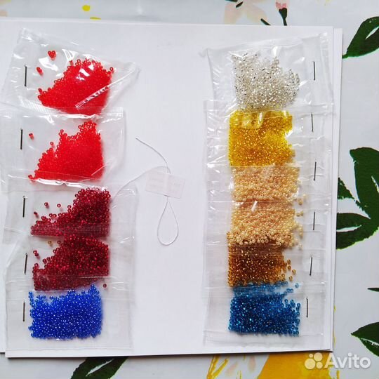 Вышивка набор для вышивания бисером Nova Sloboda