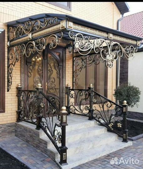 Навесы перила козырек